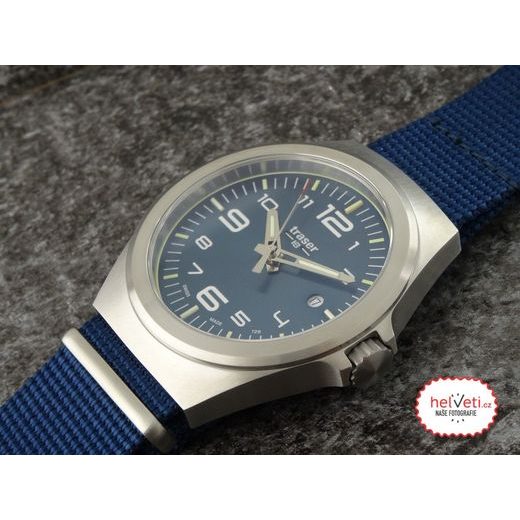 TRASER P59 ESSENTIAL M BLUE NATO - HERITAGE - HODINKY