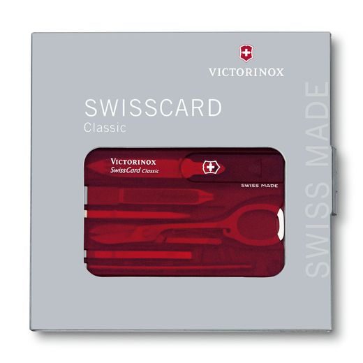 VICTORINOX SWISSCARD CLASSIC RED
