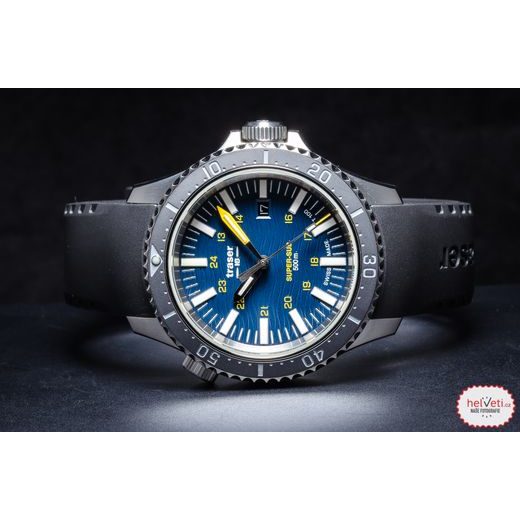 TRASER P67 DIVER T100 BLUE PRYŽ - HERITAGE - HODINKY
