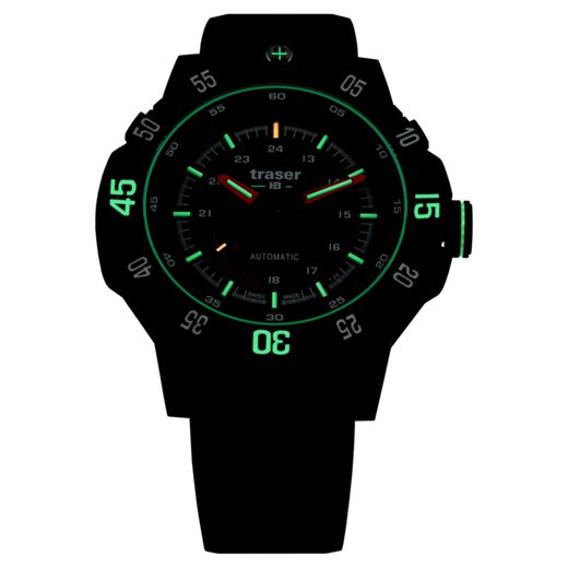 TRASER P99 A TACTICAL CARBON BLACK RUBBER - TACTICAL - HODINKY