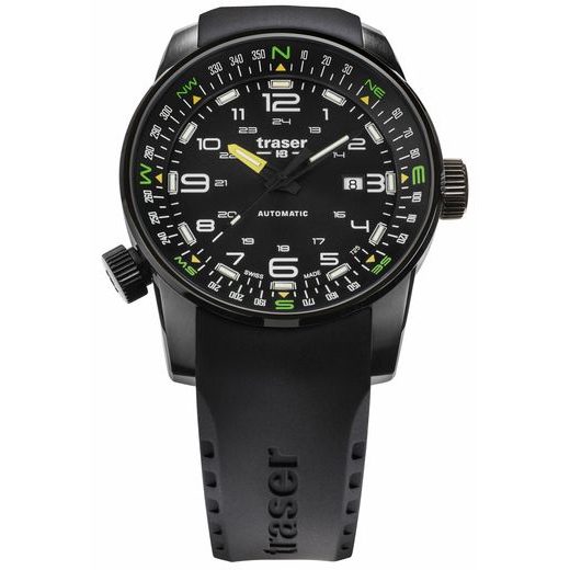 TRASER P68 PATHFINDER AUTOMATIC BLACK PRYŽ - TACTICAL - HODINKY