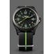 TRASER P67 OFFICER PRO GUNMETAL BLACK/LIME NATO - HERITAGE - HODINKY