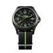 TRASER P67 OFFICER PRO GUNMETAL BLACK/LIME NATO - HERITAGE - HODINKY