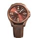 TRASER P67 OFFICER PRO AUTOMATIC BRONZE BROWN KŮŽE - HERITAGE - HODINKY