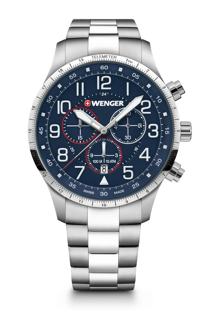 Wenger Attitude Chrono 01.1543.118 + 5 let záruka, pojištění hodinek ZDARMA