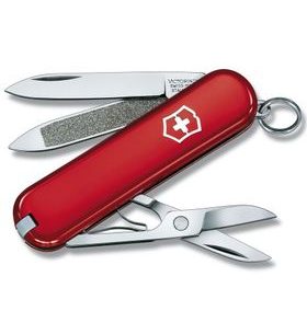 NŮŽ VICTORINOX CLASSIC RED - KAPESNÍ NOŽE - PŘÍSLUŠENSTVÍ