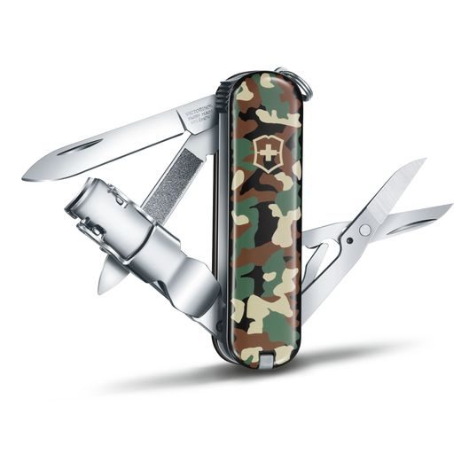 NŮŽ VICTORINOX NAIL CLIP 580 CAMOUFLAGE - KAPESNÍ NOŽE - PŘÍSLUŠENSTVÍ