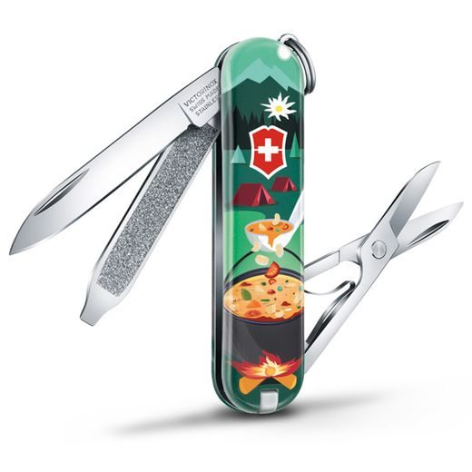 NŮŽ VICTORINOX SWISS MOUNTAIN DINNER - KAPESNÍ NOŽE - PŘÍSLUŠENSTVÍ