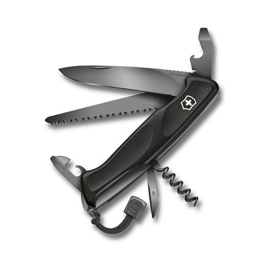 NŮŽ VICTORINOX RANGER GRIP 55 ONYX BLACK - KAPESNÍ NOŽE - PŘÍSLUŠENSTVÍ