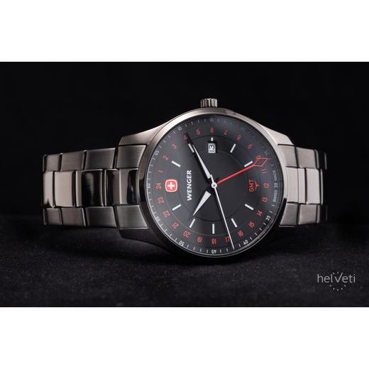 WENGER CITY GMT 01.1442.108 - CITY GMT - HODINKY