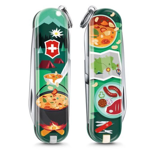 NŮŽ VICTORINOX SWISS MOUNTAIN DINNER - KAPESNÍ NOŽE - PŘÍSLUŠENSTVÍ