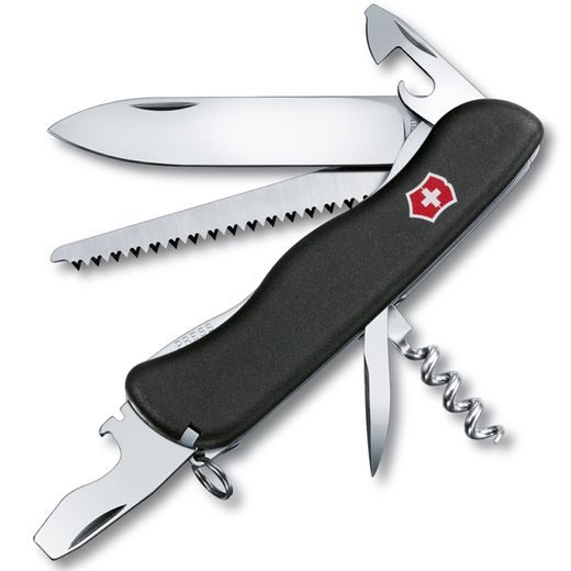 NŮŽ VICTORINOX FORESTER BLACK - KAPESNÍ NOŽE - PŘÍSLUŠENSTVÍ