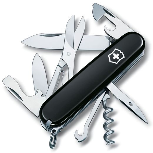 NŮŽ VICTORINOX CLIMBER BLACK - KAPESNÍ NOŽE - PŘÍSLUŠENSTVÍ