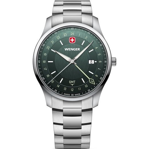 WENGER CITY GMT 01.1442.107 - CITY GMT - HODINKY