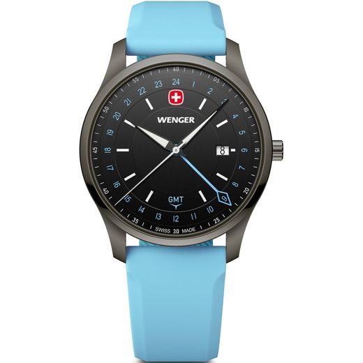 WENGER CITY GMT 01.1442.103 - CITY GMT - HODINKY