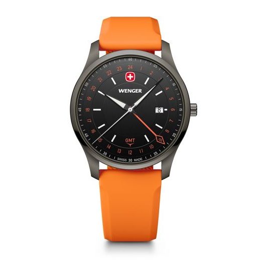 WENGER CITY GMT 01.1442.104 - CITY GMT - HODINKY