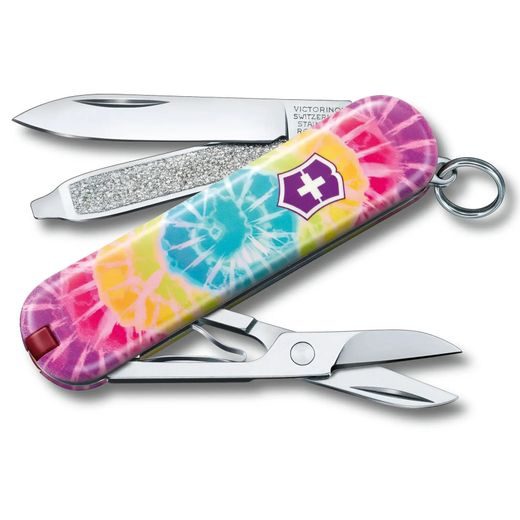 NŮŽ VICTORINOX CLASSIC LIMITED EDITION 2021 TIE DYE - KAPESNÍ NOŽE - PŘÍSLUŠENSTVÍ