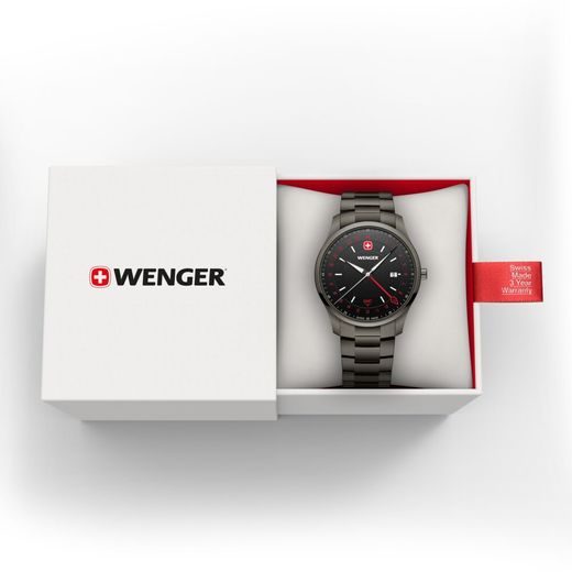 WENGER CITY GMT 01.1442.108 - CITY GMT - HODINKY