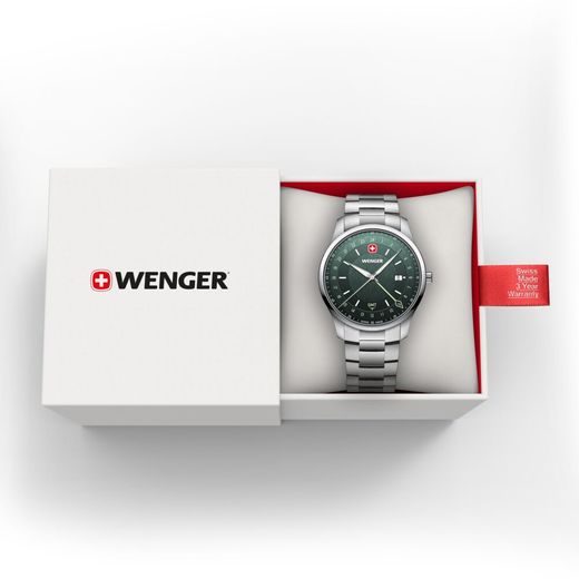 WENGER CITY GMT 01.1442.107 - CITY GMT - HODINKY