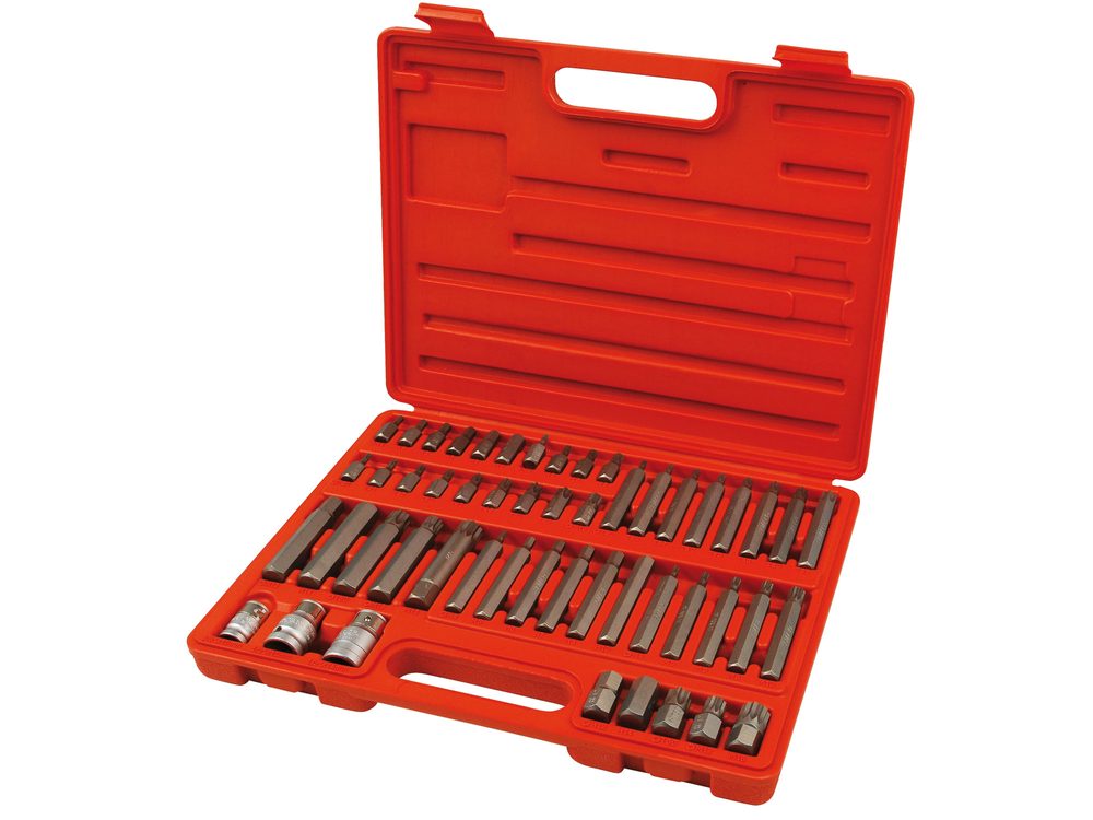Sada bitů 3/8" a 1/2" EXTOL PREMIUM 51 ks 8818200
