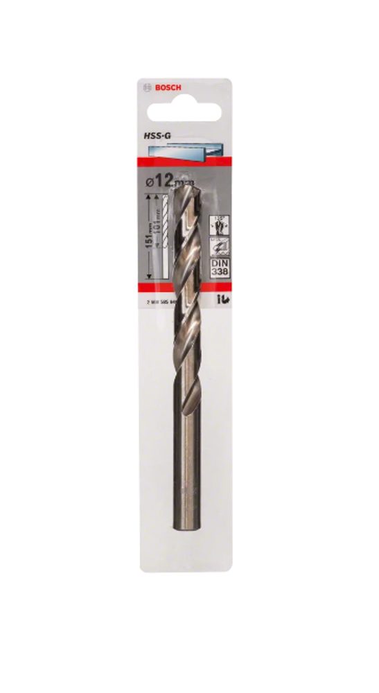 Vrták do kovu Bosch HSS-G 12 x 101 x 151 mm 1 ks 2608585940