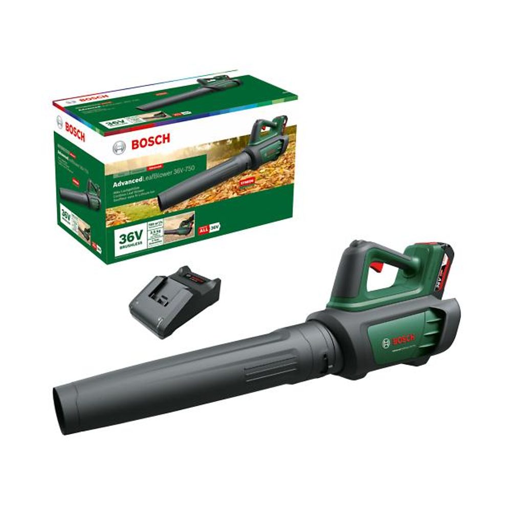 Bosch Advanced Leaf Blower 36V-750 1x 2,0 Ah 06008C6000