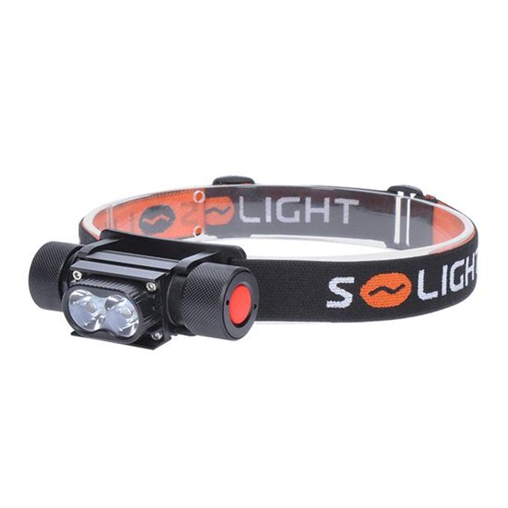 Čelovka nabíjecí SOLIGHT 650lm WN41