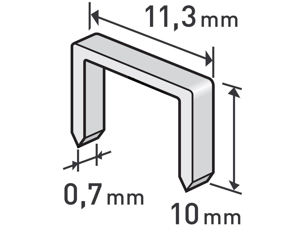 Spony EXTOL PREMIUM 10 mm 8852503