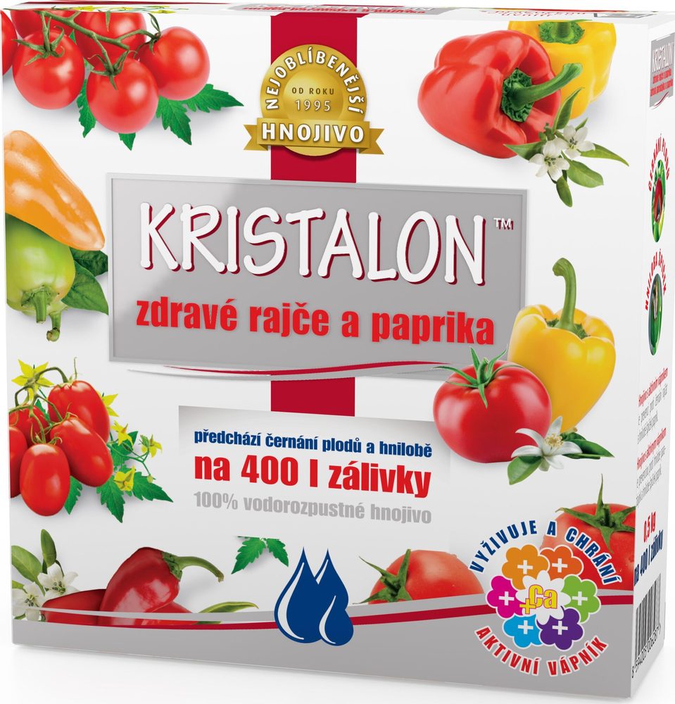 Agro Hnojivo KRISTALON Zdravé rajče a paprika 0,5 kg Agro 000506