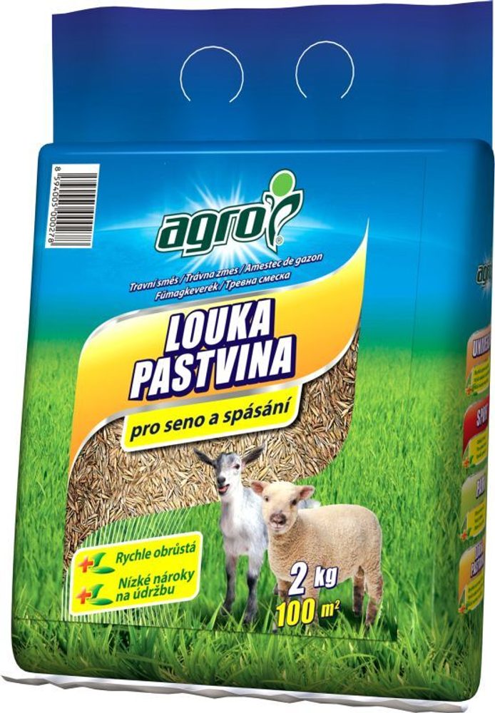 Agro Travní směs LOUKA A PASTVINA 2 kg Agro 000717