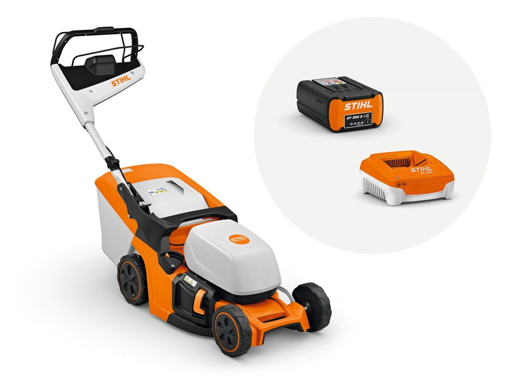 Aku sekačka STIHL RMA 443 PV SET (AP 300 S + AL301)