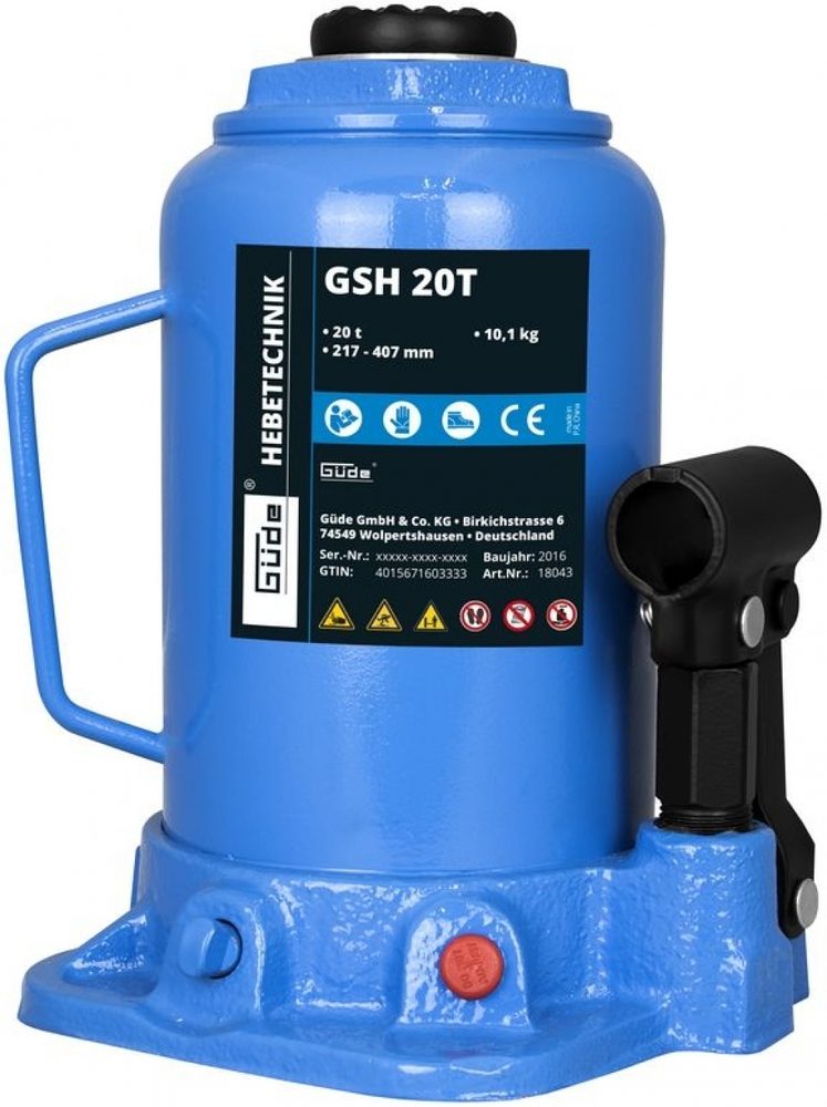 Hydraulický zvedák GÜDE GSH 20T 18043