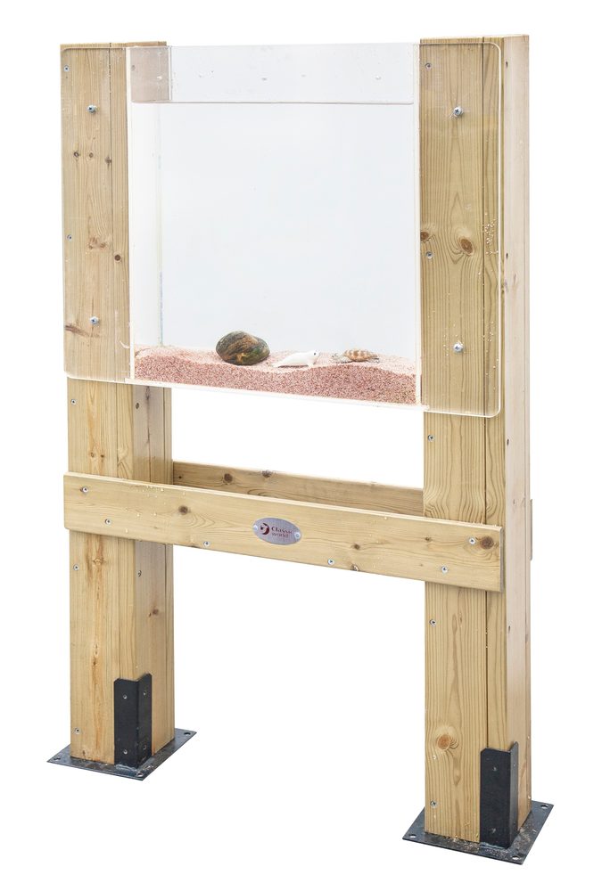 Dřevěná tabule pro pozorování vodního světa Classic World