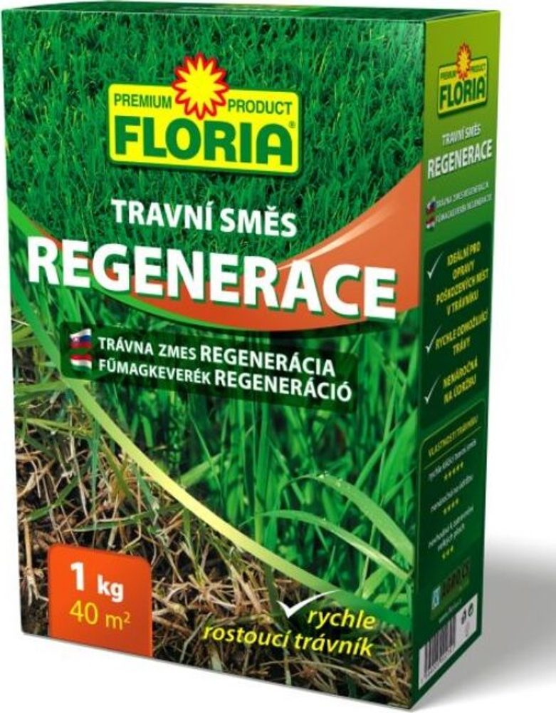 Agro Travní směs FLORIA REGENERACE 1 kg Agro 008505