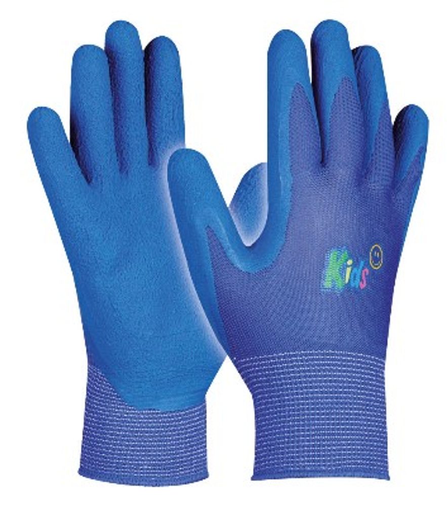 Dětské pracovní rukavice KIDS BLUE velikost 5 - blistr