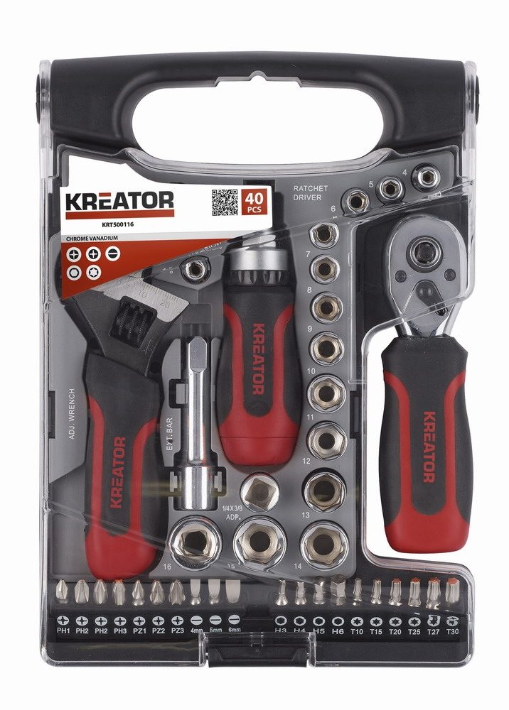 Kreator Ráčnová sada 40ks 1/4