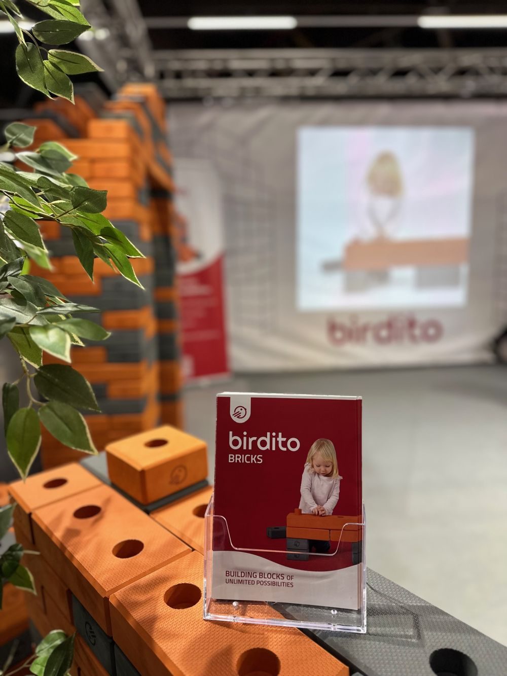 cihličky Birdito na veletrhu Spielwarenmesse