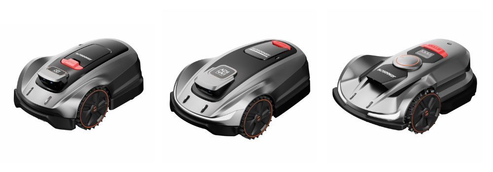 modely robotických sekaček Sunseeker - X3, X5 a X7
