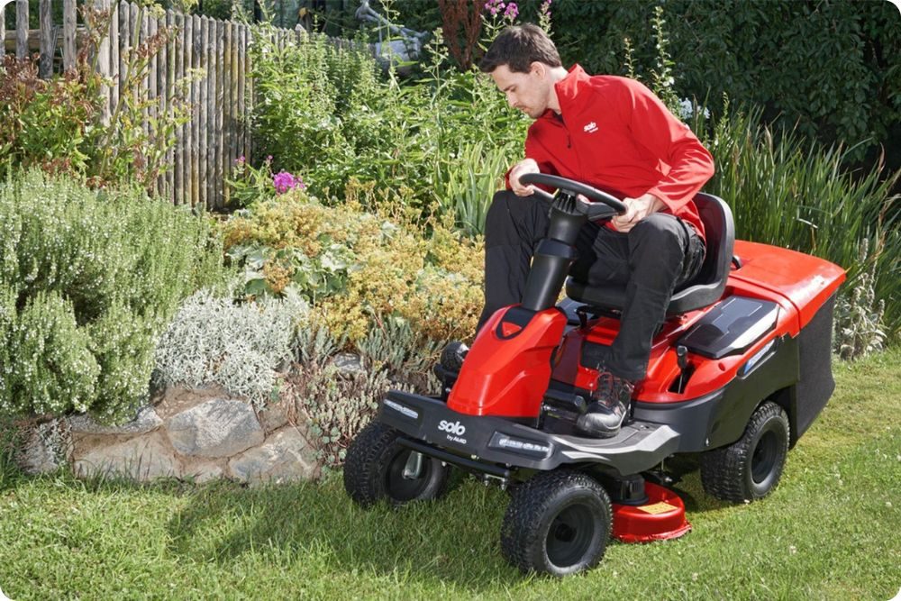 Rider na sekání trávy