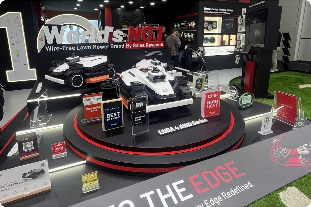 Mammotion LUBA 4 AWD Series na veletrhu IFA 2026