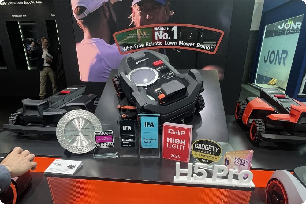 Segway Navimow H5 Pro na veletrhu IFA 2026