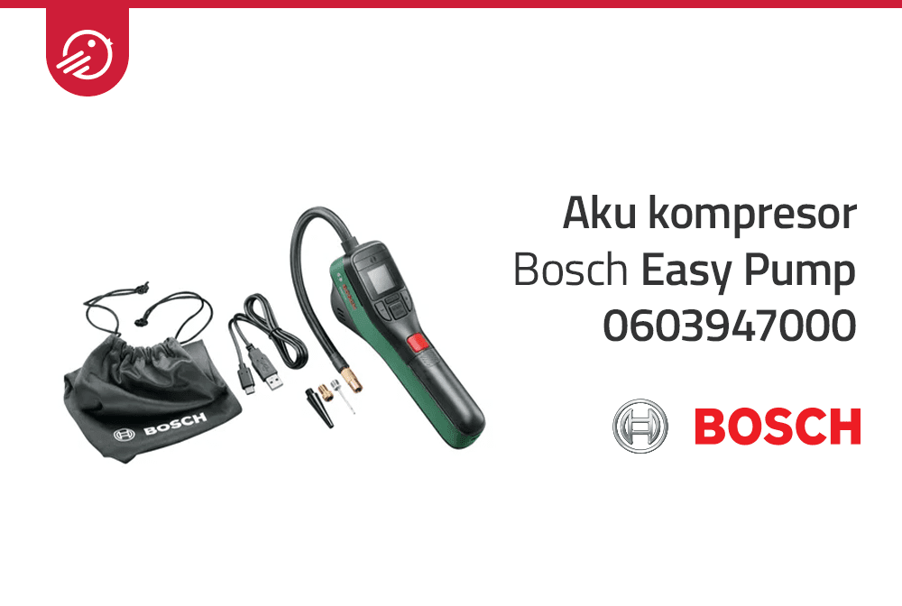 AKU kompresor Bosch Easy Pump 0603947000