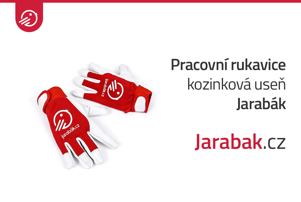 Pracovní rukavice kozinková useň Jarabák
