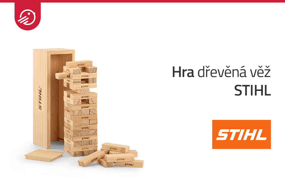 Hra dřevěná věž STIHL