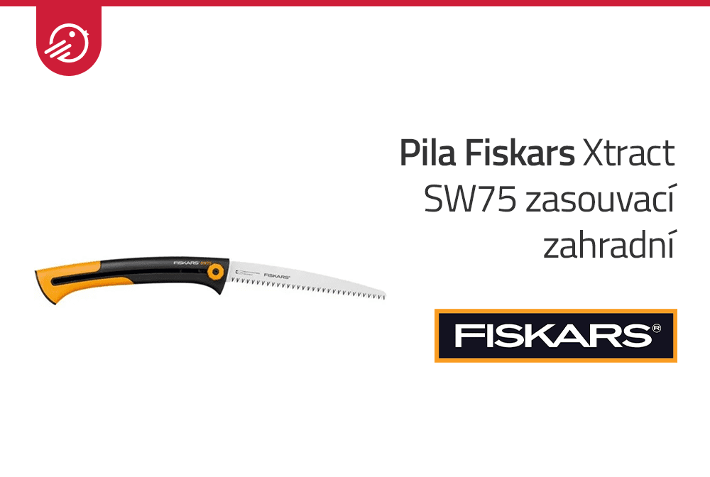 Pila Fiskars Xtract SW75 zasouvací zahradní