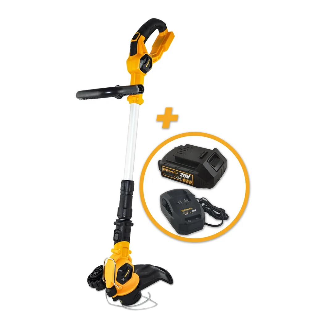 Aku strunová kosačka Riwall PRO RALT 2320 set