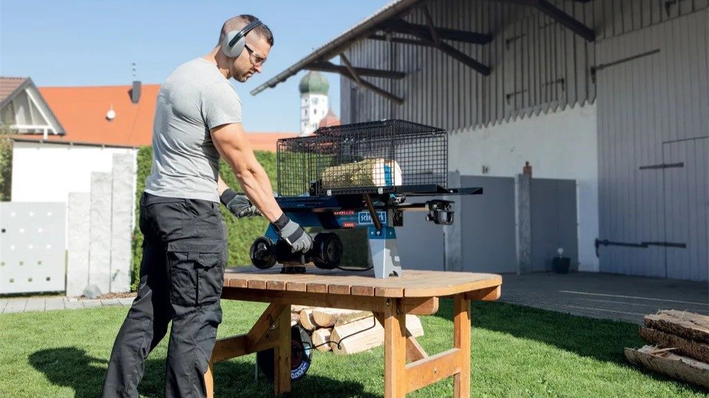 horizontální štípačka na dřevo Scheppach HL 460