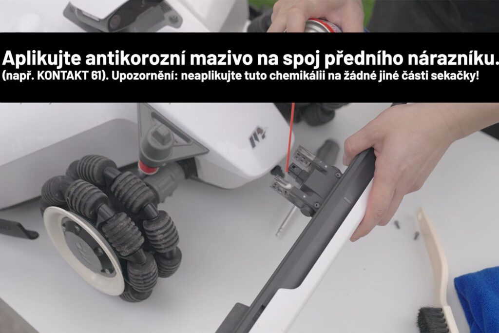 Přední nárazník sekačky LUBA 2 AWD