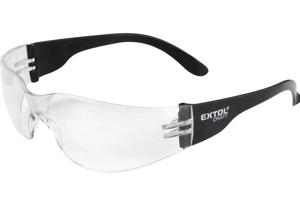 ochranné brýle s čirými skly