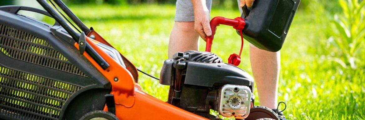 Benzín E10 a jeho použití v zahradní technice